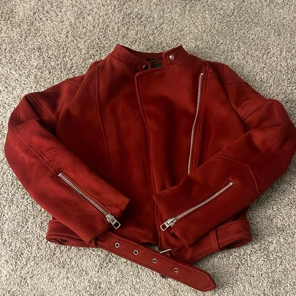 Zara Jackets Coats Zara Suede Jacket Poshmark